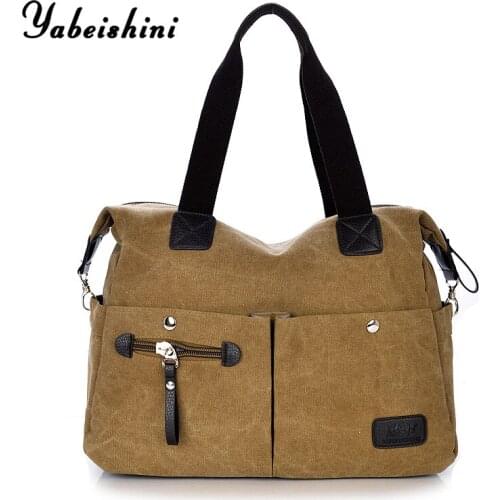 High capacity tote bags for women canvas Shoulder Bags ladys handbag sac a main femme Shopping Bag travel bag durable canvas bag