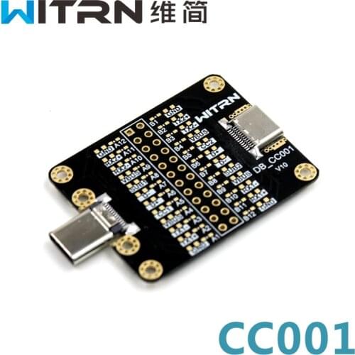 WITRN-CC001 TYPE-C male to female connector adapter head TYPE-C test board test fixture