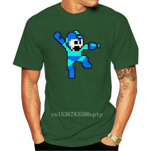 Funny t shirt men novelty tshirt Mega Man 8 Bit T-shirt