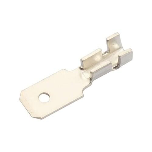 100PCS DJ616-6.3A Insert Terminal Block Cold crimp terminal connector