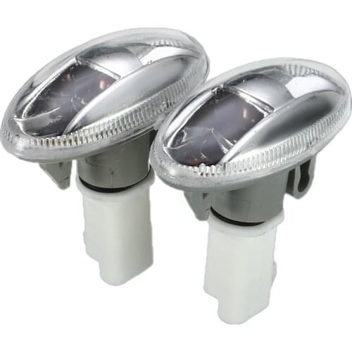 2Pcs Car Partner Side Steering Indicator Repeater Light for Peugeot 108 107 407 206 6325G3 for Citreon C1 C2 C3 Picasso