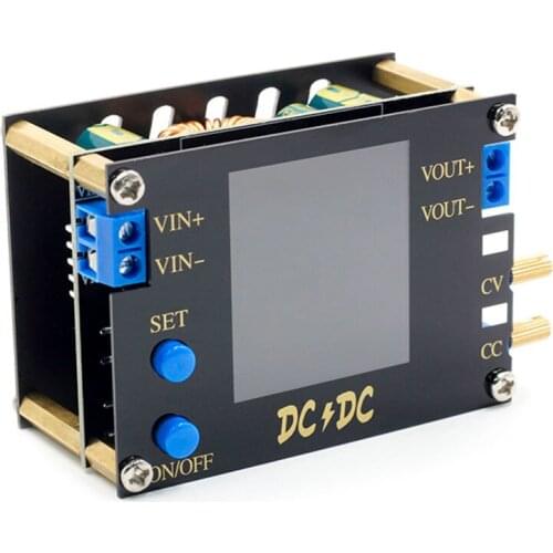 DC DC Automatic Boost Converter CC CV Power Module 0.5-32V 3A 35W Adjustable Regulated power supply Voltmeter ammeter