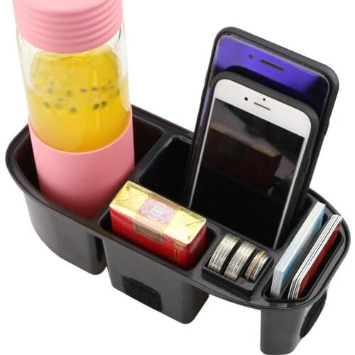 Car Central Water Cup Holder Storage Box Layer Case for Honda Vezel Hrv Interior Accessories