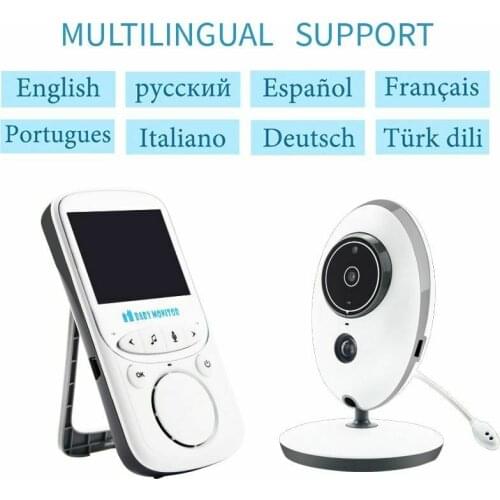 VB605 Baby Monitor Wireless Video Nanny Baby Camera intercom Night Vision Temperature Monitoring Cam babysitter nanny baby phone