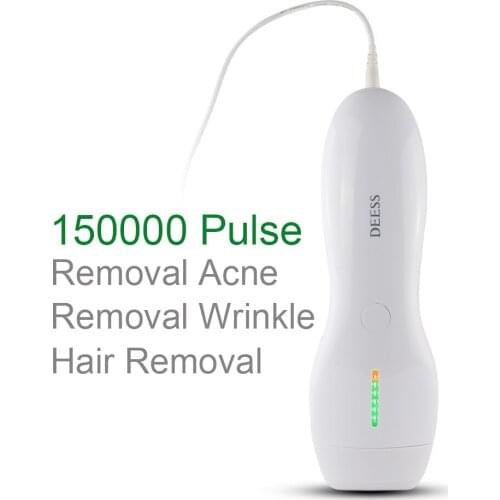 DEESS 3 IN 1 Armpit Hair Bikini Laser Hair Removal Device Permanent Hair Removal System 350000 Pulse Laser Epilator 110-240V