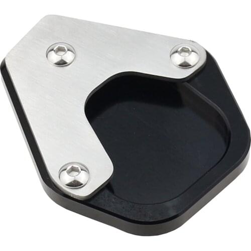 DHBH-Motorcycle Kickstand Sidestand Stand Extension Enlarger Pad for MOTO GUZZI V85TT 2020-2021