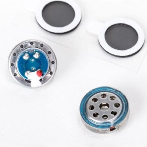 Hifi 10mm Earphone Speaker Unit 48ohm Headset Driver for IE6 IE7 IE8 IE80 Titanium Film Headphone Repair Parts With tuning paper