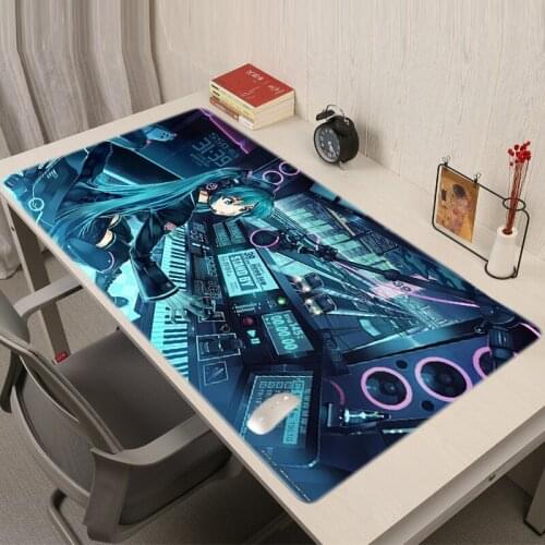 Anime Girl Gaming Mouse Mat Mause Gamer Desk Computer Mouse Pad Xxl Kawaii Gaming Accessories Varmilo PC Gamer Cabinet Mausepad