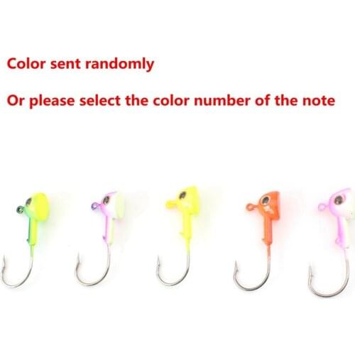 10pcs Lead Jig Head Fishing Hook 3.5g 7g 10g 14g 3d Fish Eyes Hooks For Soft Fishing Tackle