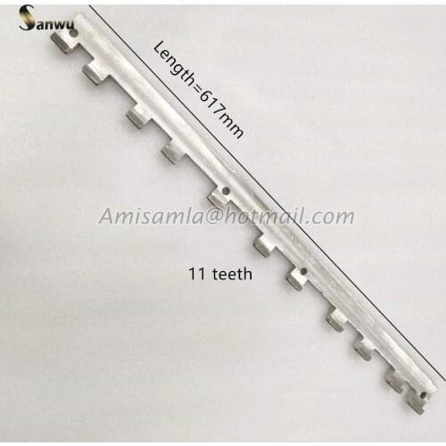 Best Quality H1177 MO Gripper Bar 11Teeth 43.013.020F Resting Bar For 43.013.020 Ranger Drum MO Printing