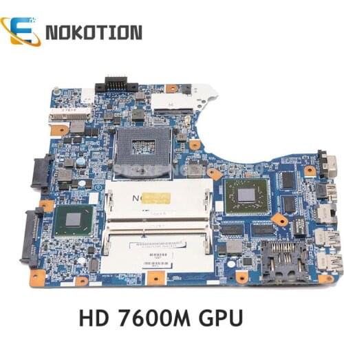 NOKOTION A1882129A A1871414A MBX-273 MAIN BOARD For Sony Vaio SVE14 SVE14135YCW laptop motherboard DDR3 HD 7600M GPU