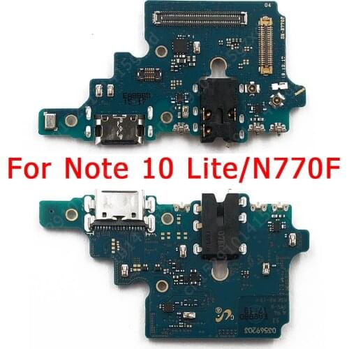 Original USB Charge Board for Samsung Galaxy Note 10 Lite Note10 10Lite Charging Port For N770F Dock Connector Flex Spare Parts
