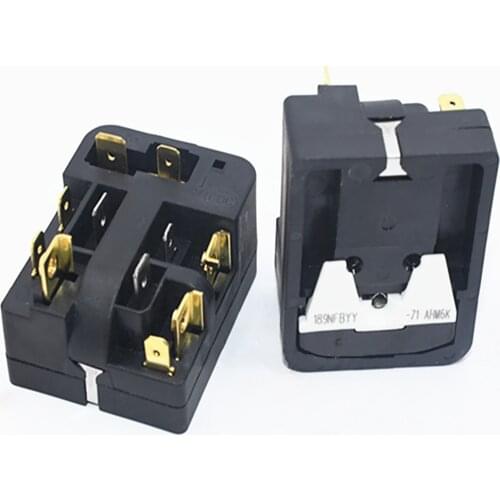 Universal Compressor Starter 6SP9033/69 Refrigerator Compressor Starter PTC Relay Protector for Refrigerator Accessories