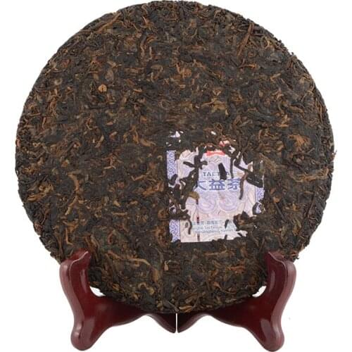 8562 * 2017 Year TAETEA Puer Meng Hai DaYi Ripe 357g Shu Cake OTCA Standard 1701 Batch