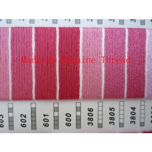 Embroidery High Quality Embroidery / Cross Stitch Floss Thread 447 Color Map Book