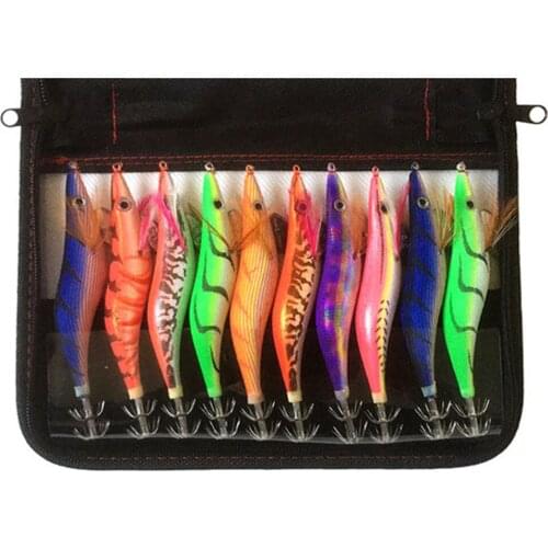 10Pcs Wobbler Fishing Lures Glow In Dark Luminous Shrimp Fishing Lures Squid Jigs Baits Crankbait Swimbait Fishing Tackle New