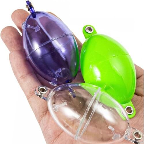 5Pcs Bubble Floats Bold Snap-On Eco-friendly Sea Carp Coarse Surface Fishing Bubble Float Tackle Sea Fishing Outdoor Accessories