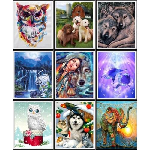 5d Diy Diamond Paintings, Diamond Embroidery Mosaics, Rhinestone Pictures, Resin Animals, Home Decoration Crafts