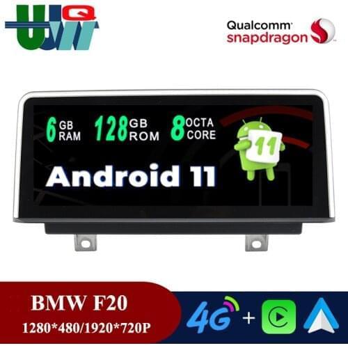 UJQW 10.25" Android 11 Car Radio Multimedia Player For BMW 1 Series F20 2 Series F22 2011-2017 NBT GPS Carplay Auto BT 5.0 Wifi