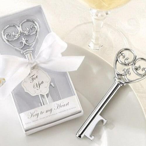 Free shipping 200 PCS Skeleton Key Bottle Opener Corkscrew Wedding Party Kitchen Favor Gift Supply Hot