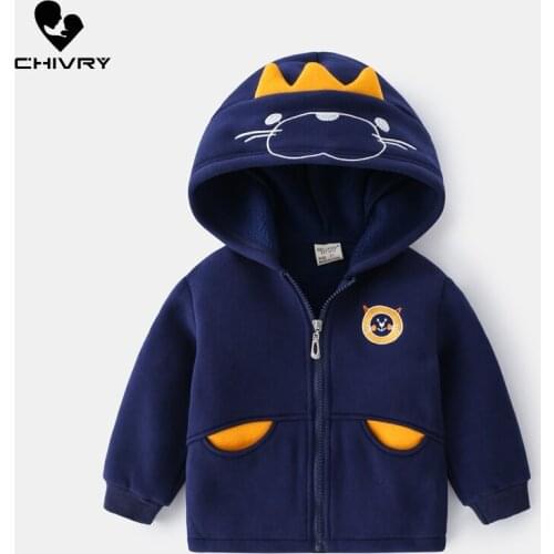 New 2021 Boys Fashion Spring Autumn Jackets Cute Cartoon Dinosaur Hooded Zipper Coat Children Kids Windbreaker Jacket Outer Wear