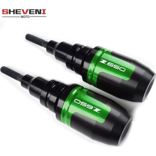 For Kawasaki Z650 Z 650 2017 2018 2019 Motorcycle CNC Falling Protection Frame Slider Fairing Guard Crash Pad Protector