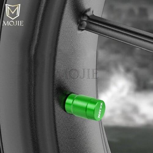 Motorcycle CNC Vehicle Wheel Tire Valve Air Port Stem Caps Covers Plug For Kawasaki ZX12R ZX 12R ZX-12R ZX 1200 2000-2019 2018