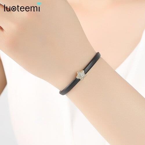 Кожаные браслеты LUOTEEMI China At AliExpress