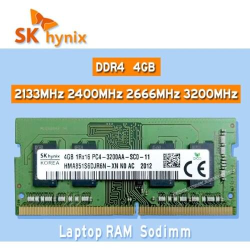 Samsung RAM Laptop Memory ddr4 32GB 2666MHz 3200MHz PC4 2133P 2400T 2666V 3200AA 4GB 8GB 16GB