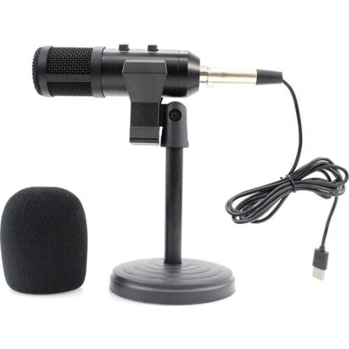BM 900 Professional Condenser USB Microphone for computer BM-800 Upgraded Audio Studio Vocal Recording KTV Adjustable volume