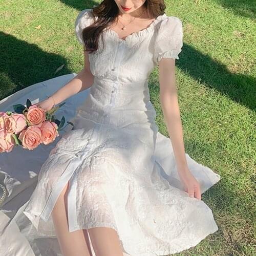 Ssimlar White Summer Dresses