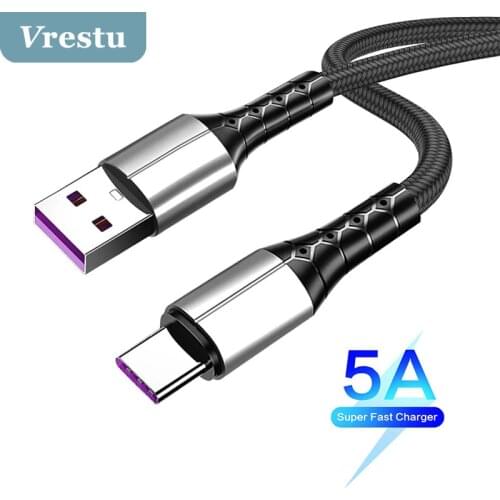 USB Type C Fast Charging Cable for Xiaomi mi 11 Lite Pro Pocophone F2 X2 1.5m USB Type C Data Sync Cable for Redmi 10X K30 8A 5G