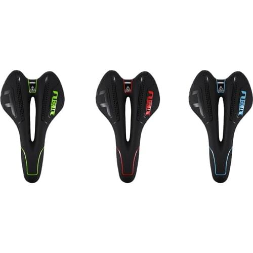 LIETU Bicycle Saddle Soft Comfortable Soft Breathable Cushion MTB Mountain Bike Saddle Skidproof Bicycle Seat