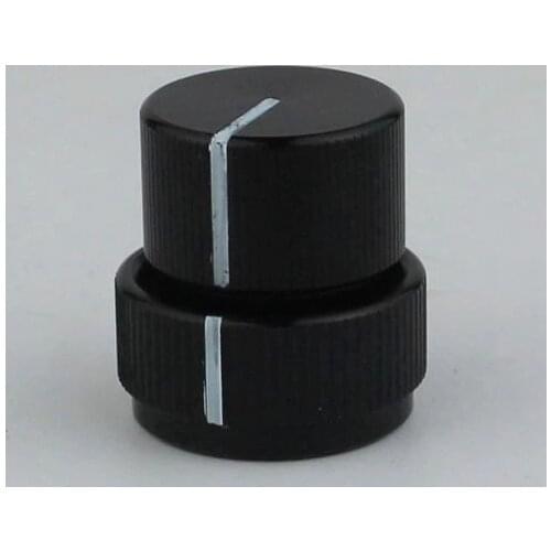 1 Piece Aluminum Dual Concentric Control Konb For Electric Bass