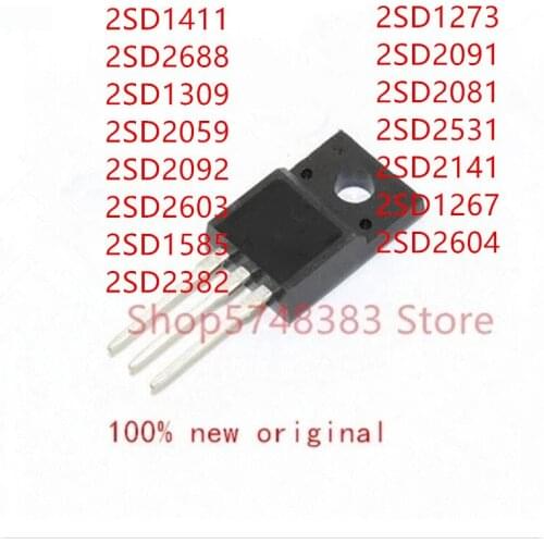 10PCS 2SD1411 2SD2688 2SD1309 2SD2059 2SD2092 2SD2603 2SD1585 2SD2382 2SD1273 2SD2091 2SD2081 2SD2531 2SD2141 2SD1267 2SD2604