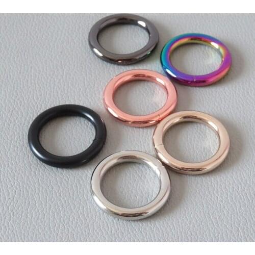 20Pcs Inner 20mm Metal O Ring For Pet Dog Collar Harness Bag Straps Sewing Accessory Belt Loop Grament Clasp Buckle Hardware