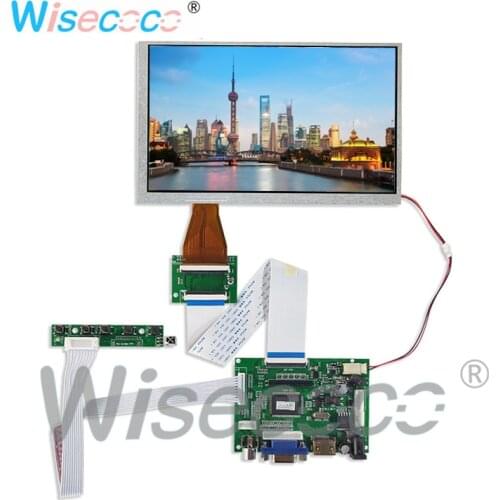 7.0-inch display TFT-LCD 60-pin resolution 800 x 480 with control panel remote for replacement repair screen
