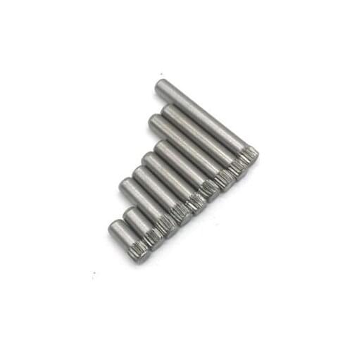 5pcs M5 stainless steel knurling dowel Shaft collaborative toy city connecting rod cylindrical positioning pin knurled shaft