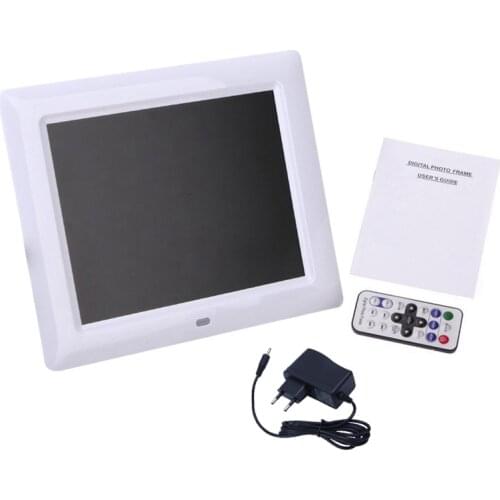 7 inch HD TFT-LCD Digital Photo Frame with MP3 MP4 slideshow Clock Remote Desktop Movie Player