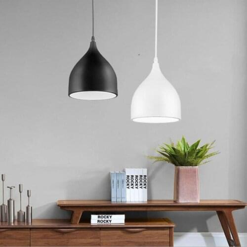 Nordic chandelier aluminum dining chandelier shell personality simple restaurant cafe bar milk tea shop chandelier cover