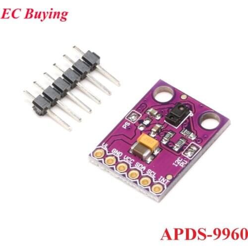 APDS-9960 RGB Gesture Recognition Sensor Module ADPS 9960 For Arduino IIC I2C Interface 3.3V Ambient Light Proximity UV Filter