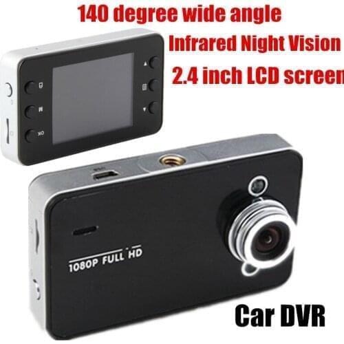 140 degree wide angle 2.4 inch LCD Car Auto DVR Video Durable Recorder Protect Superior G-sensor Night Vision free shipping
