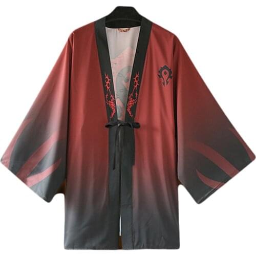 Brdwn WOW Unisex The Horde The Alliancecospplay Haori Cape cloak
