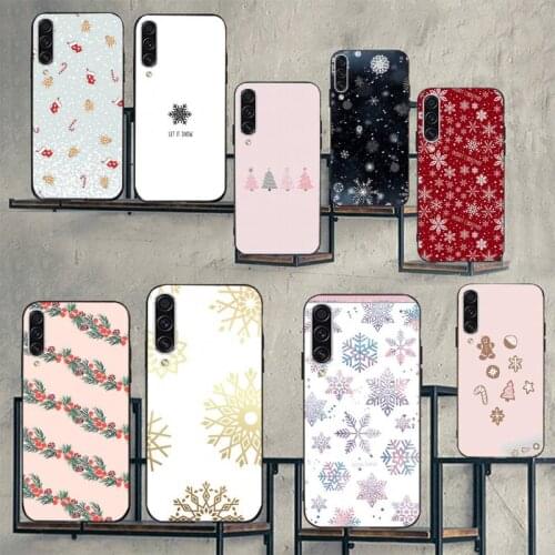 New year Merry christmas Luxury Phone Case For Samsung galaxy S 7 8 9 10 20 edge A 6 10 20 30 50 51 70 note 10 plus