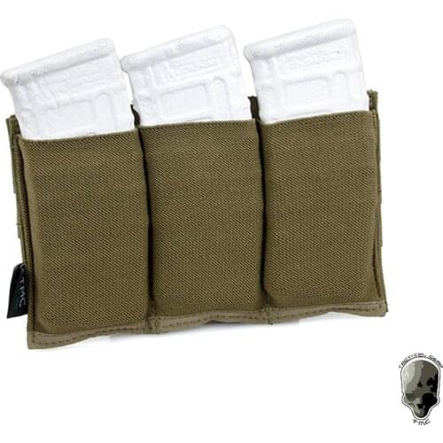 TMC Triple M4 Pouch FAST Magazine Molle Airsoft Wargame Gear Paintball Equipment MAG Tactical Triple Magazine Pouch 2269