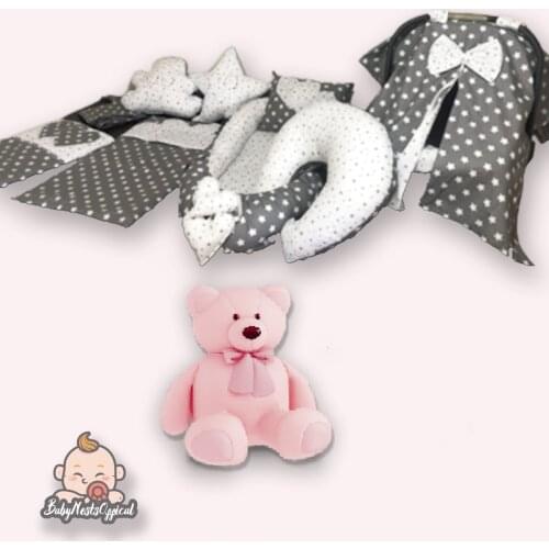 Baby Bed 10 Piece Full Suit Design Organic Cotton