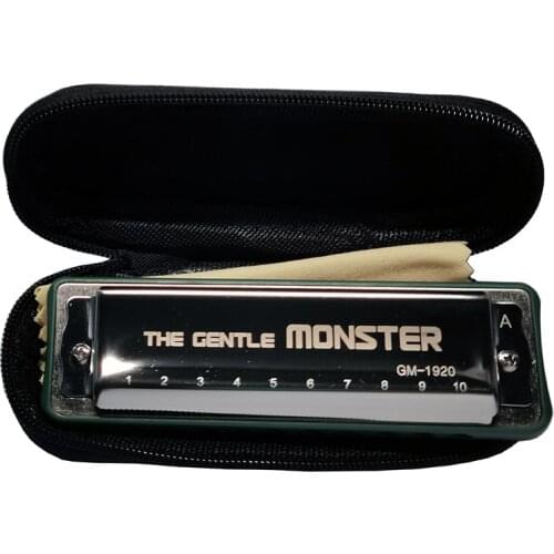 JDR Diatonic Harmonica Round Hole ABS Comb Blues Harp Mouth Organ Key C Phosphor Bronze Reed Musical Instruments For Pro Players