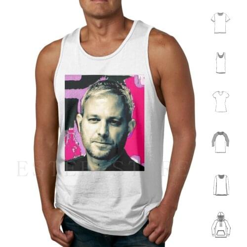 Brett Sutton-Sexy Brett Sutton Cho Portrait Print Tank Tops Vest Brett Sutton Brett Sutton Cho Brett Sutton Cho