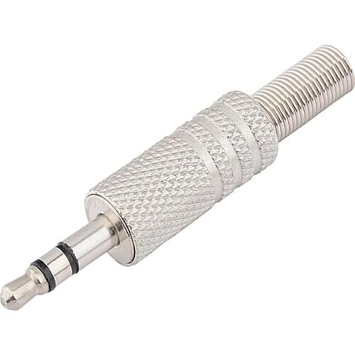 1pc Replacement 3.5mm 4 Pole Male Repair Headphones Audio Jack Plug Connector Soldering For Earphone Jack