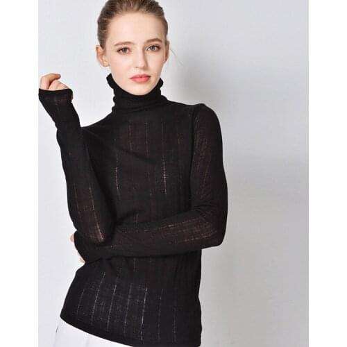 Black wool turtleneck sweater women Korean style pull fem me 2019 Autumn winter knitwear pull over plus size Loose Thick sexy